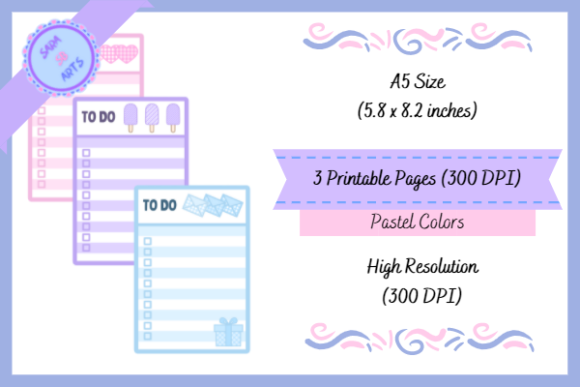Download Cute to Do List Printable Planner Pages - To do list Collection