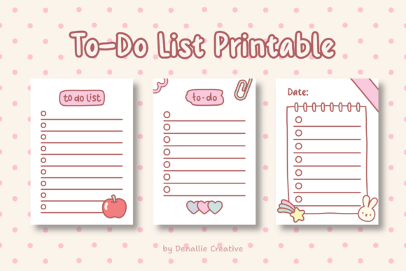 Download To Do List Printable - Premium Bundle