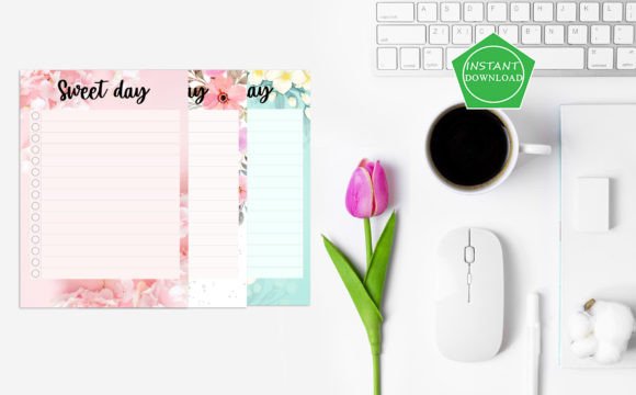 Download Sweet Day Colorful Flower to Do List - To do list Collection