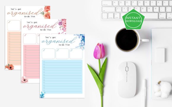 Download Organized to Do List Daily Planner - To do list Collection