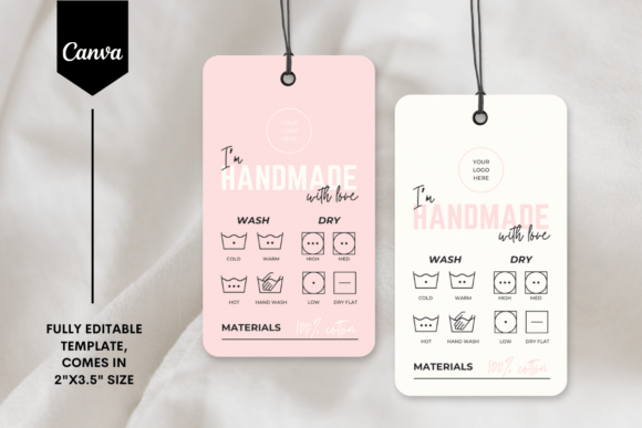 Download Editable Care Guide Hang Tag Template 6 - Premium Resources