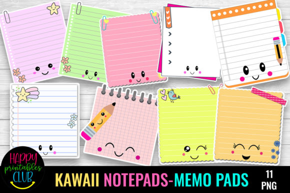 Download Kawaii Notepad- Memo Pad- to Do List - Premium Resources